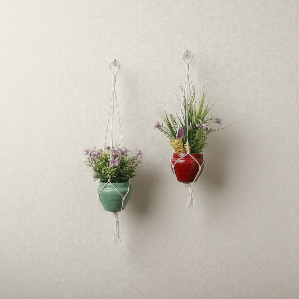 12 Pieces Decorative Wall Planters