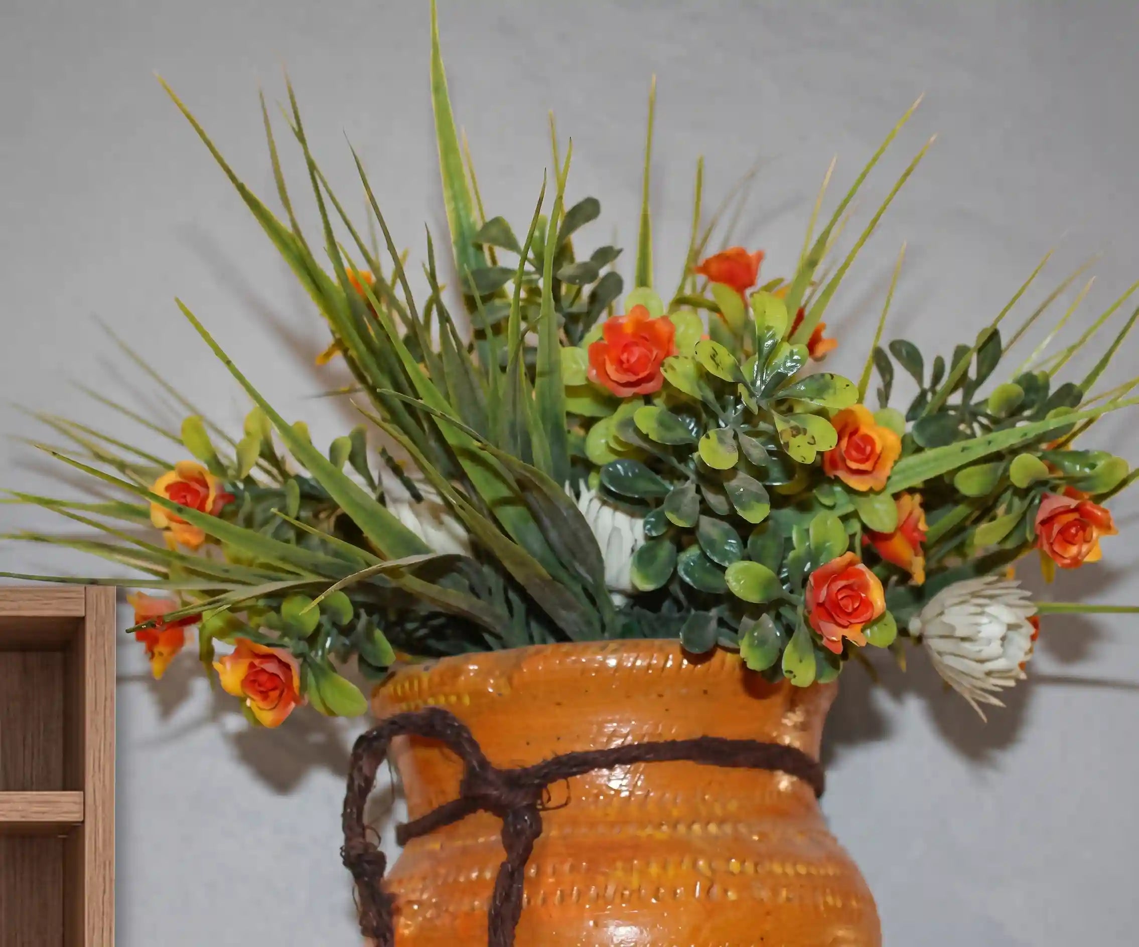 Rustic Style Hanging planter