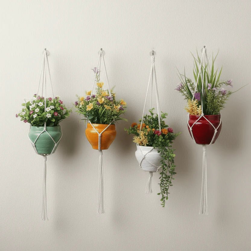 12 Pieces Decorative Wall Planters - DecoraPK