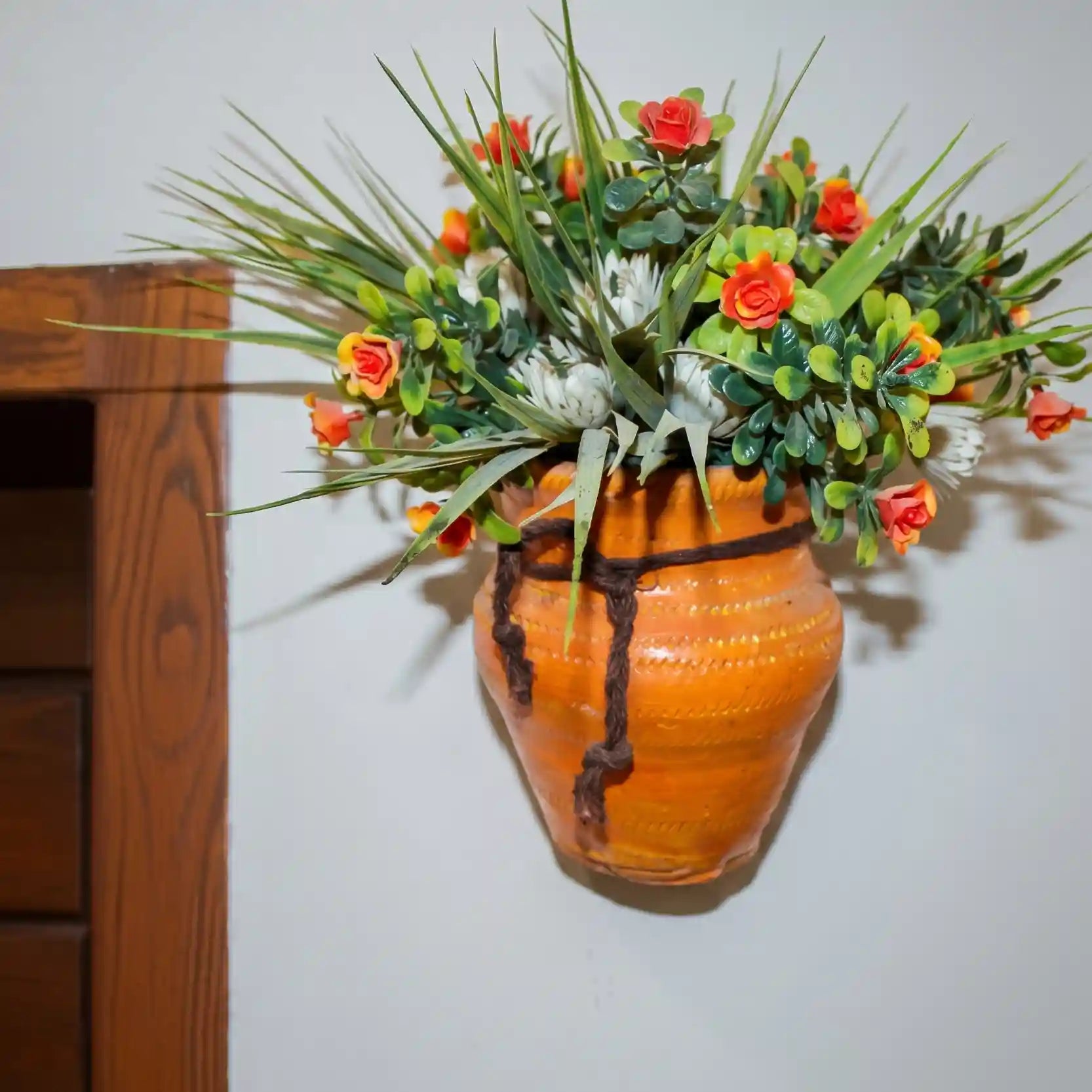 Rustic Style Hanging planter
