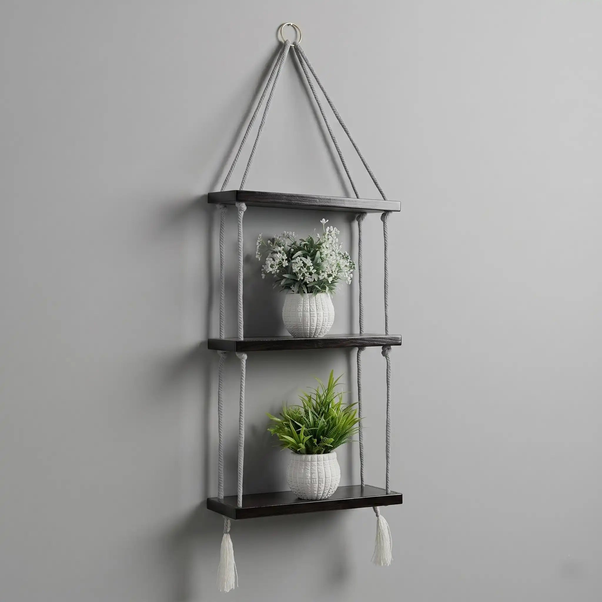 Triple - Tier Wood Floating Shelf - DecoraPK