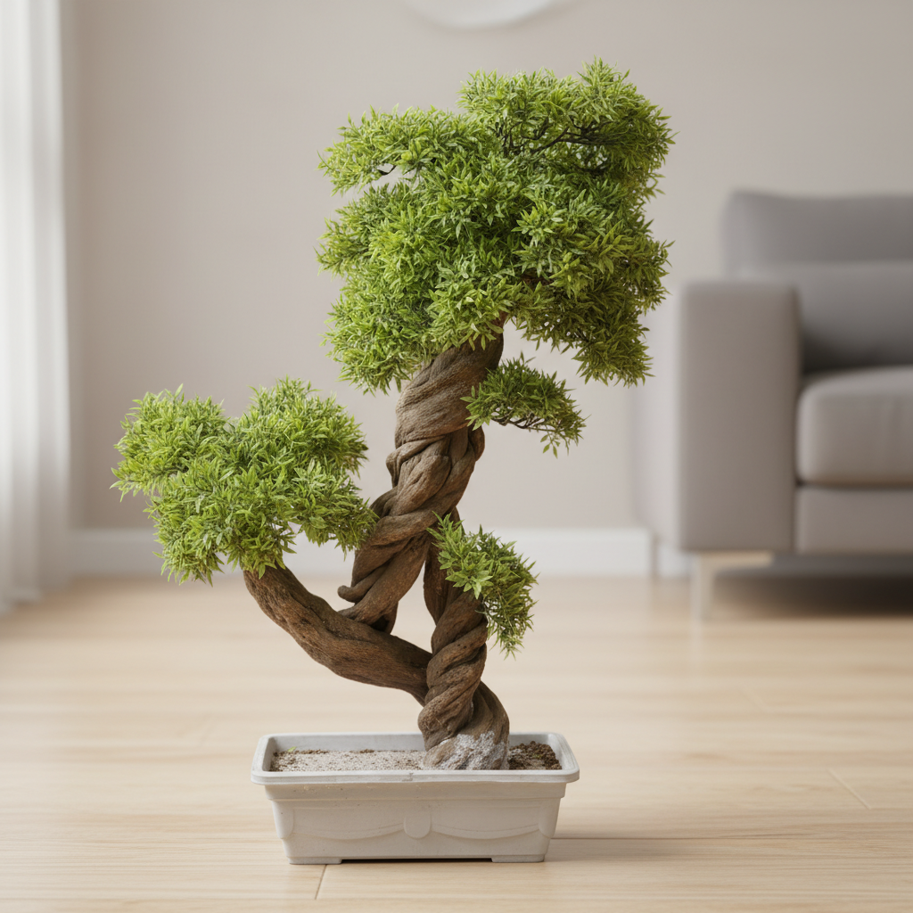 artificial bonsai tree for home