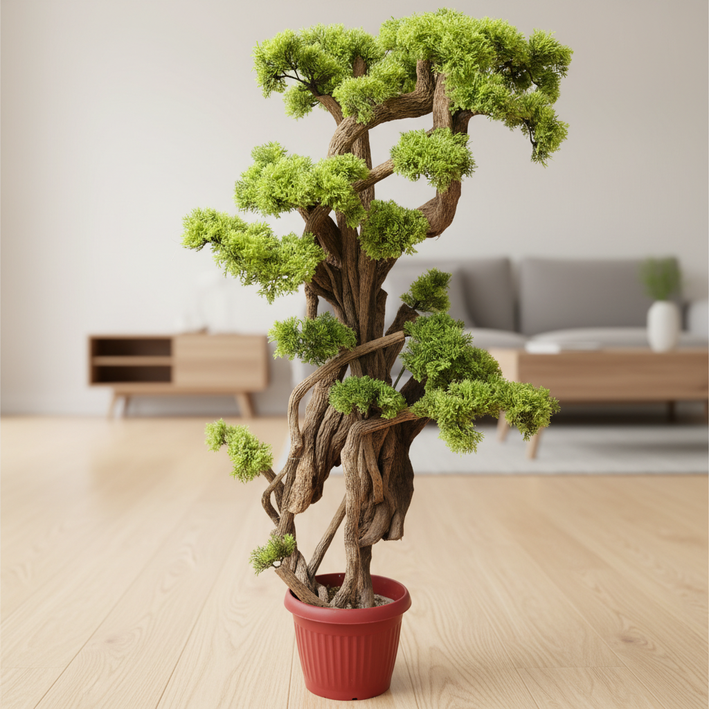 luxury artificial bonsai tree for home decor