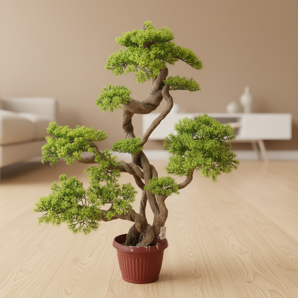 decorative bonsai style artificial plant décor