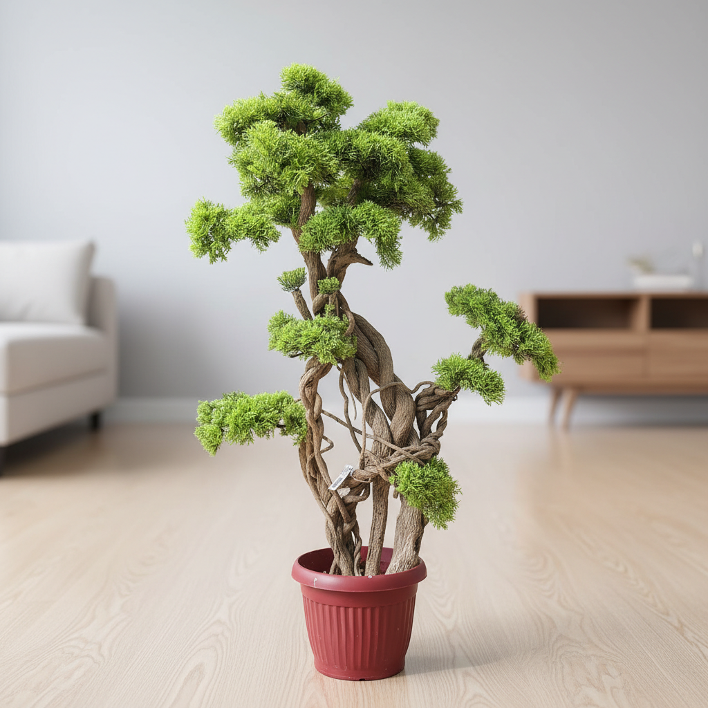 designer artificial bonsai plant for home décor