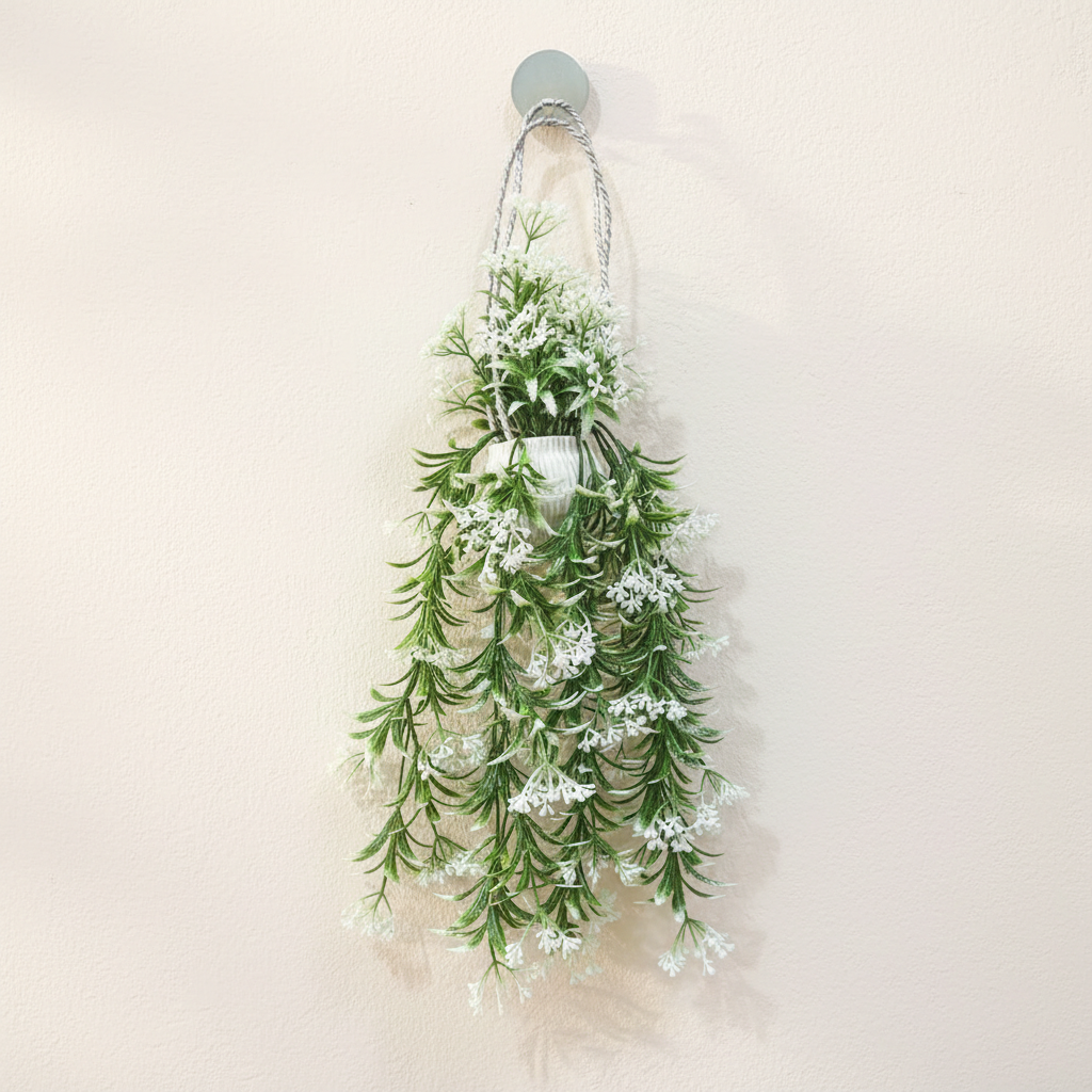 wall mounted greenery decor for home