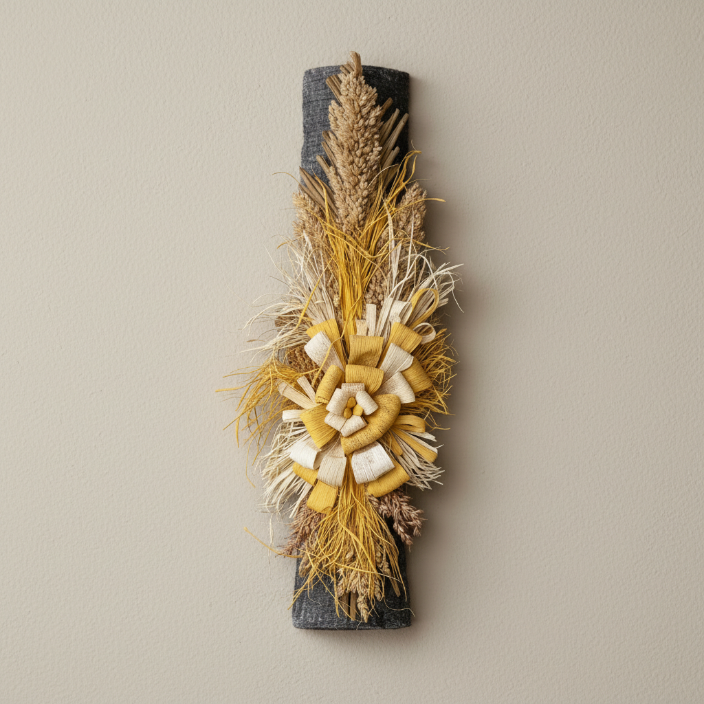 rustic floral wooden wall art home decor