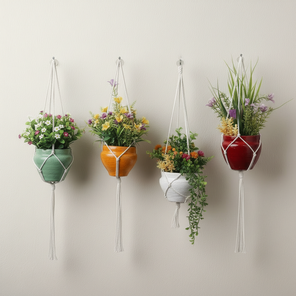 decorative plant wall planter for home