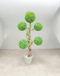 floral topiary plant décor for home