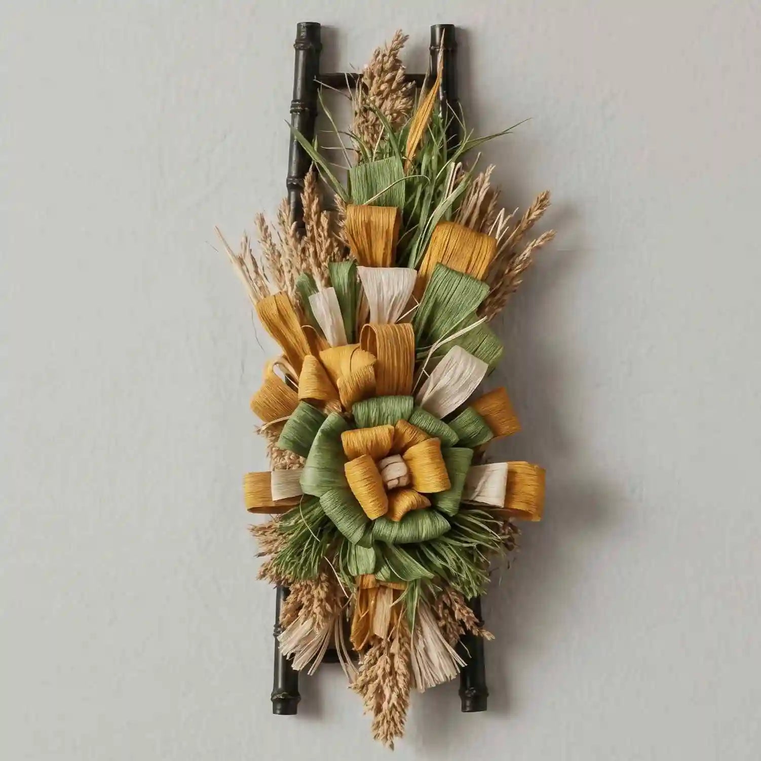 DRY Flowers Stairs Wall Hanging