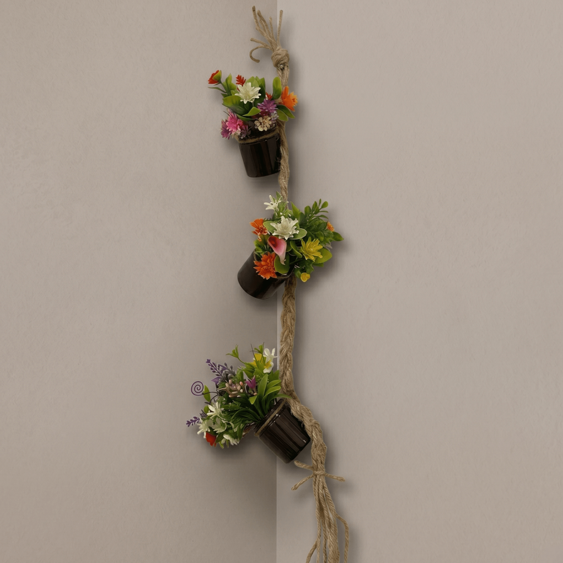 Artificial Botanical Wall Hanger - DecoraPK