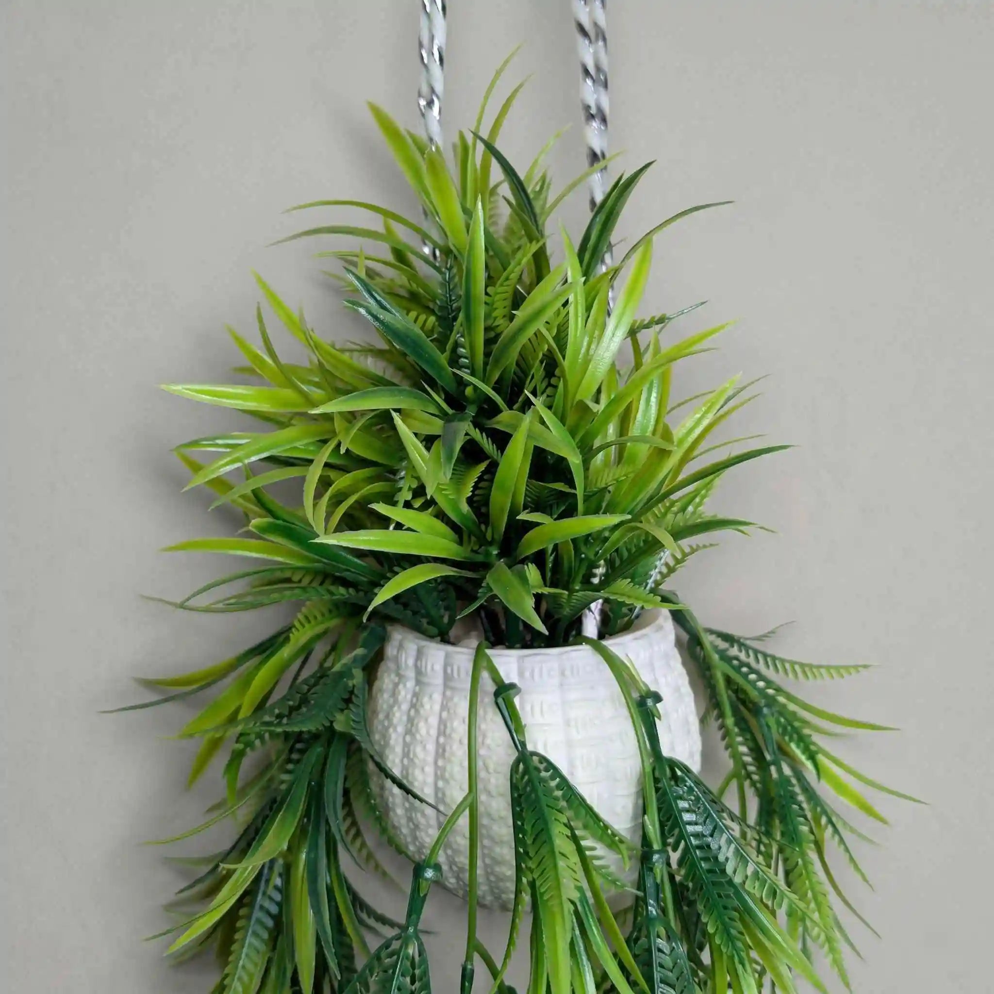 3-Piece Artificial Filler Green Wall Plant Set