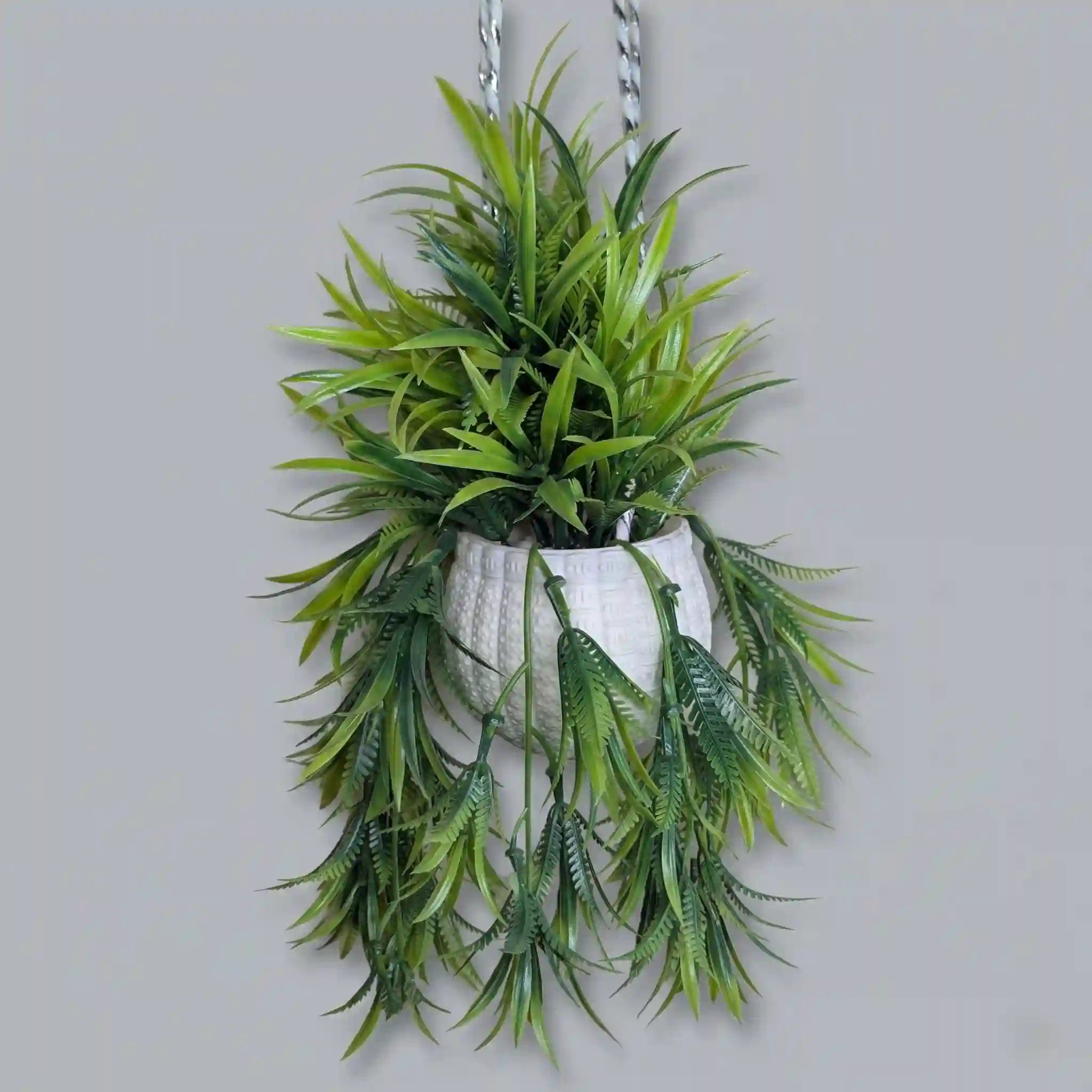 3-Piece Artificial Filler Green Wall Plant Set