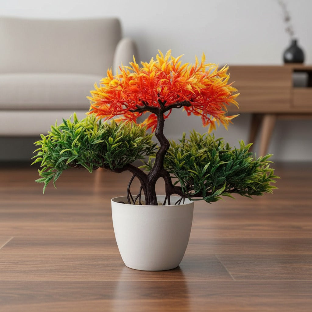 Small Artificial Orange Mini Plant-DPKMP05