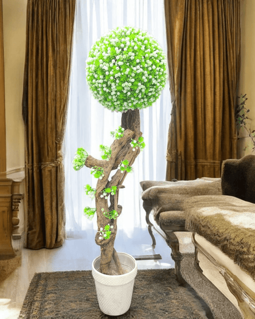 Artificial Topiary Plant for Home & Indoor Decor