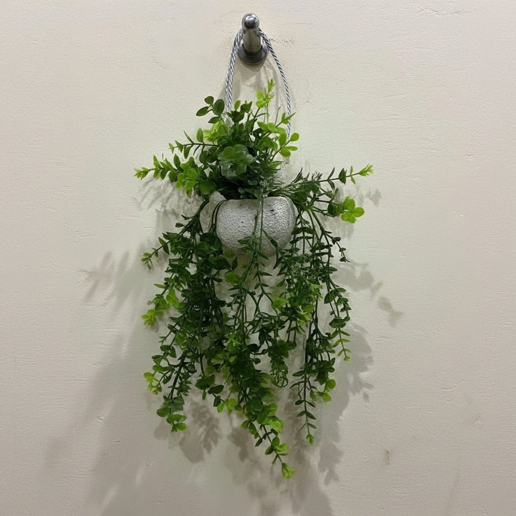 Hanging plant decor for home displayed in modern indoor space