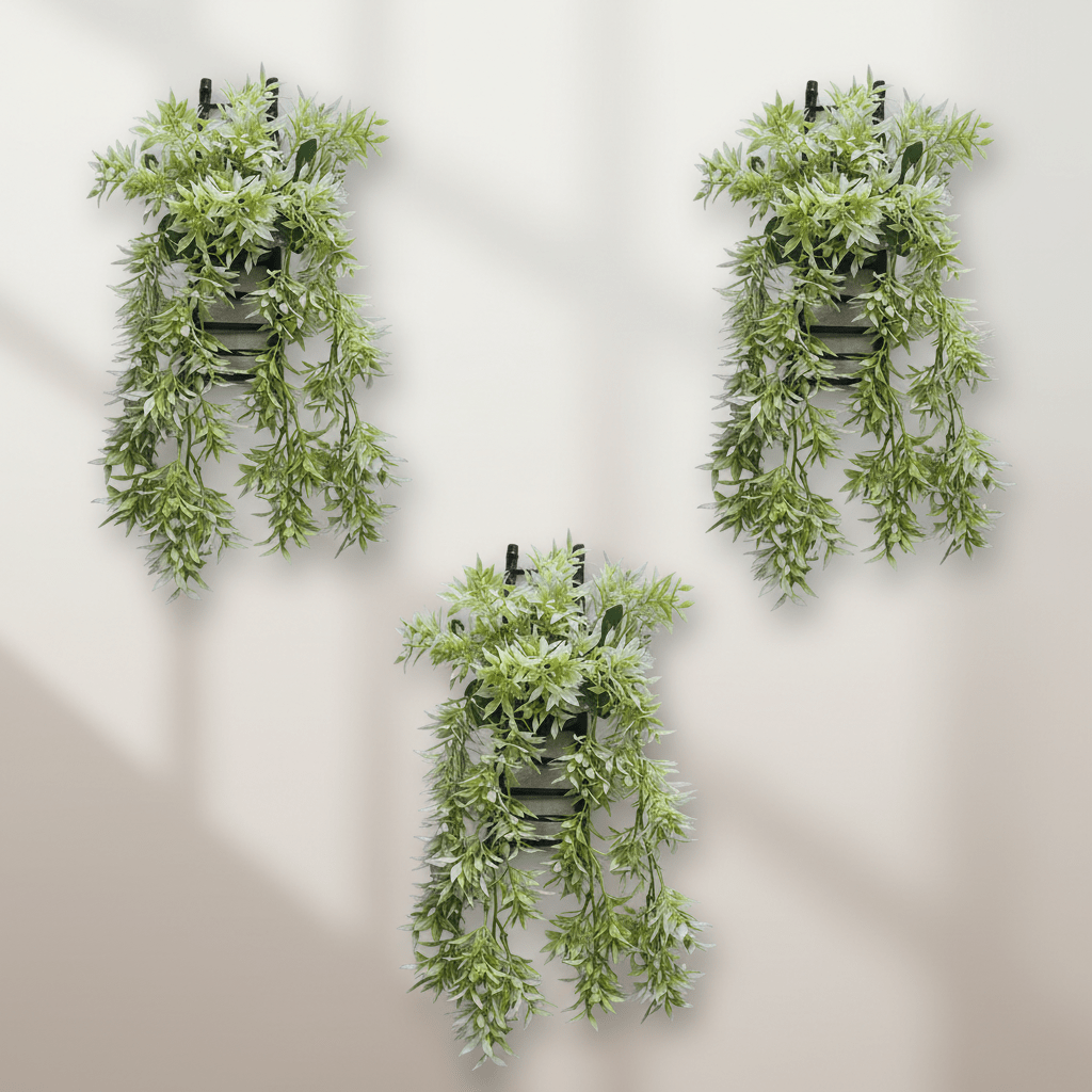 Hanging Green Plant Decor for Home & Indoor Spaces