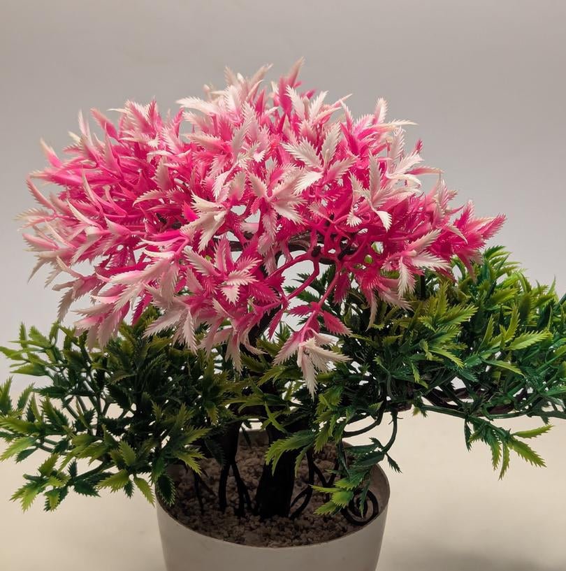 Mini Artificial Pink Berry Topiary Plant - DPKMP06