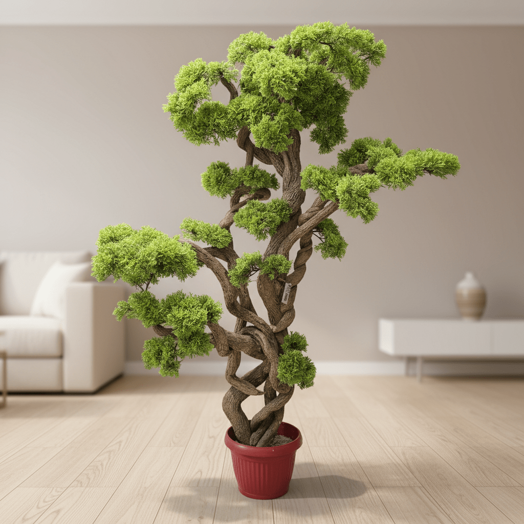 Modern Artificial Bonsai Tree with Natural Look for Home & Office